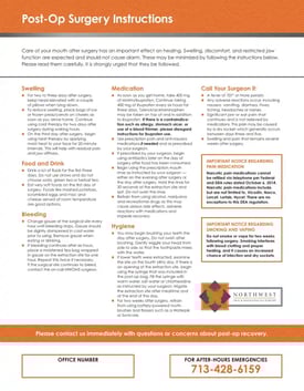 NW-Oral-post-op-info-sheet-8.5x11-MECH-5-9-19